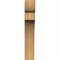 Ekena Millwork Yorktown Rough Sawn Corbel, Western Red Cedar, 4"W x 12"D x 24"H COR04X12X24YOR00RWR - alternate 3